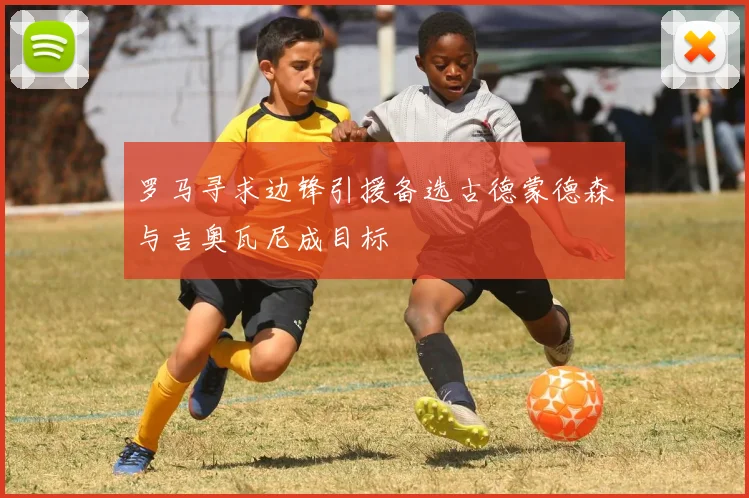 罗马寻求边锋引援备选古德蒙德森与吉奥瓦尼成目标